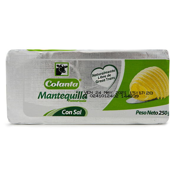MANTEQUILLA COLANTA 250G C/SAL